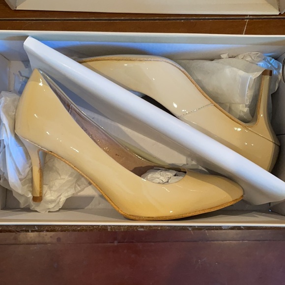 All Black Nude heels size 7 - Picture 2 of 6